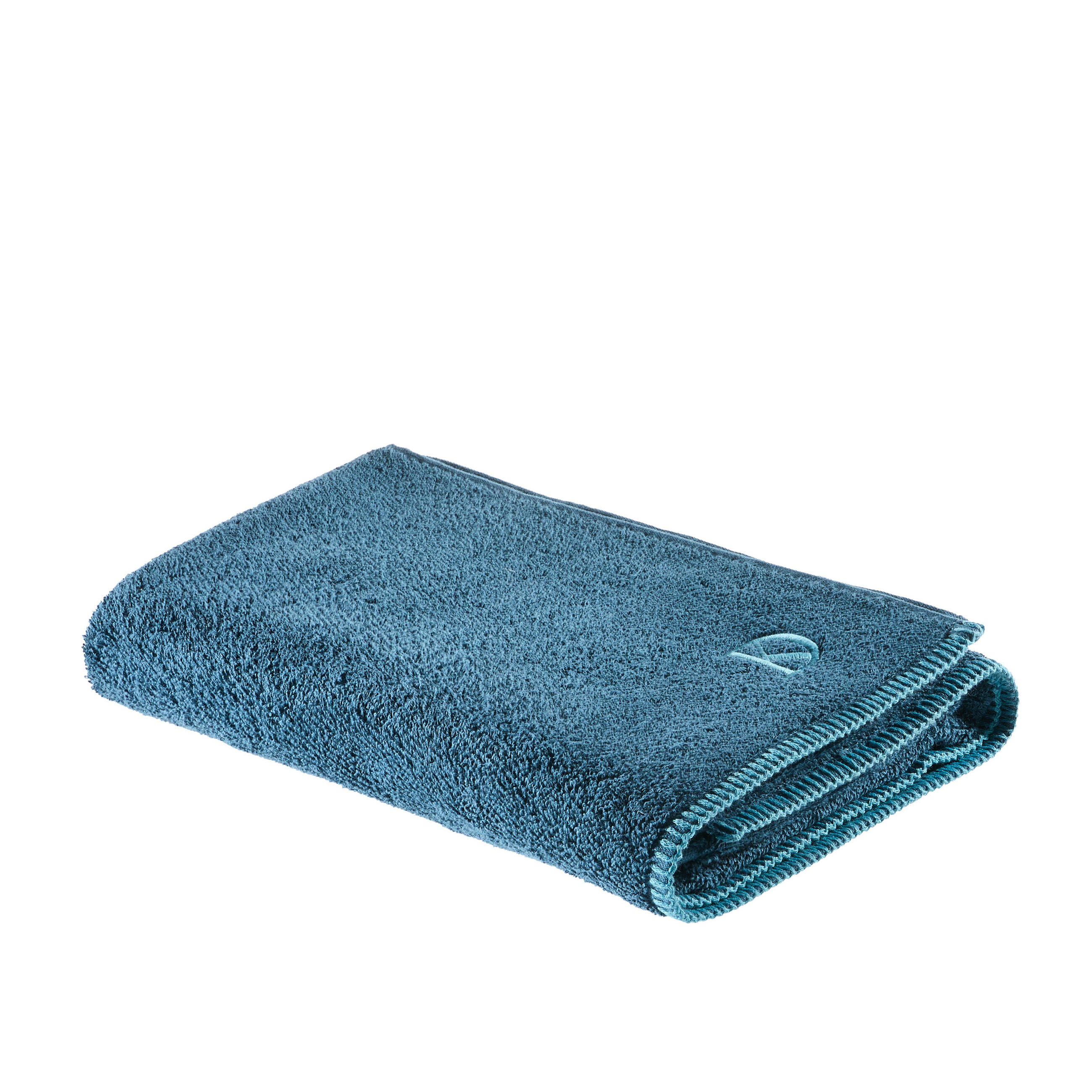 DUSCHTUCH BOLANO 70/140 cm  - Petrol, KONVENTIONELL, Textil (70/140cm) - Dieter Knoll