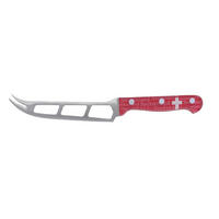 KÄSEMESSER Heidi Cheese Line: Weichkäsemesser  - Edelstahlfarben/Rot, Basics, Kunststoff/Metall (7/30/2cm) - Heidi Cheese Line