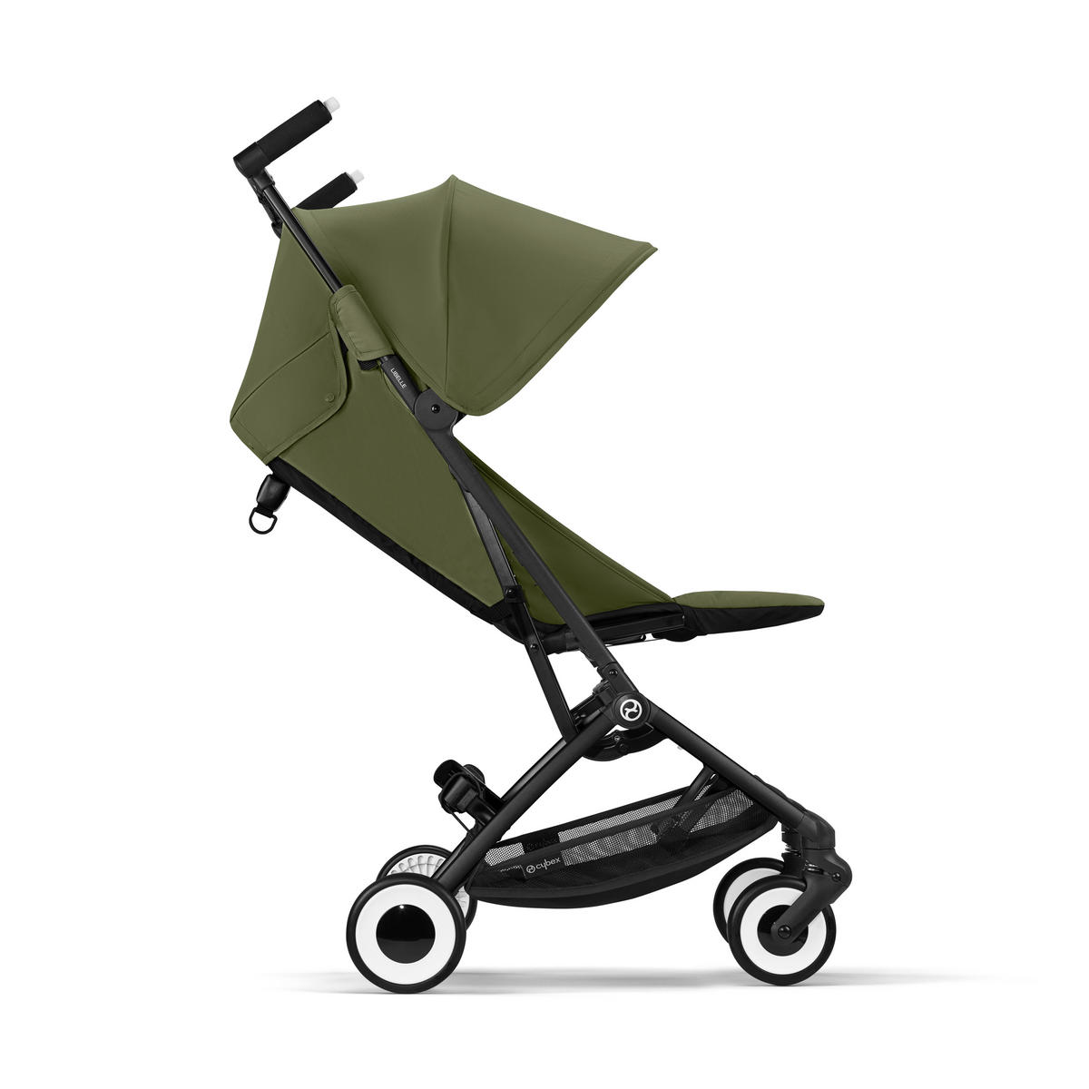 BUGGY Libelle  - Taupe/Waldgrün, Basics, Textil (71/52/102cm) - cybex GOLD