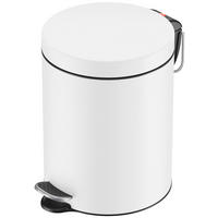 ABFALLSAMMLER SELEKTA 5 L  - Schwarz/Weiß, Basics, Kunststoff/Metall (20/27/27cm) - Hailo