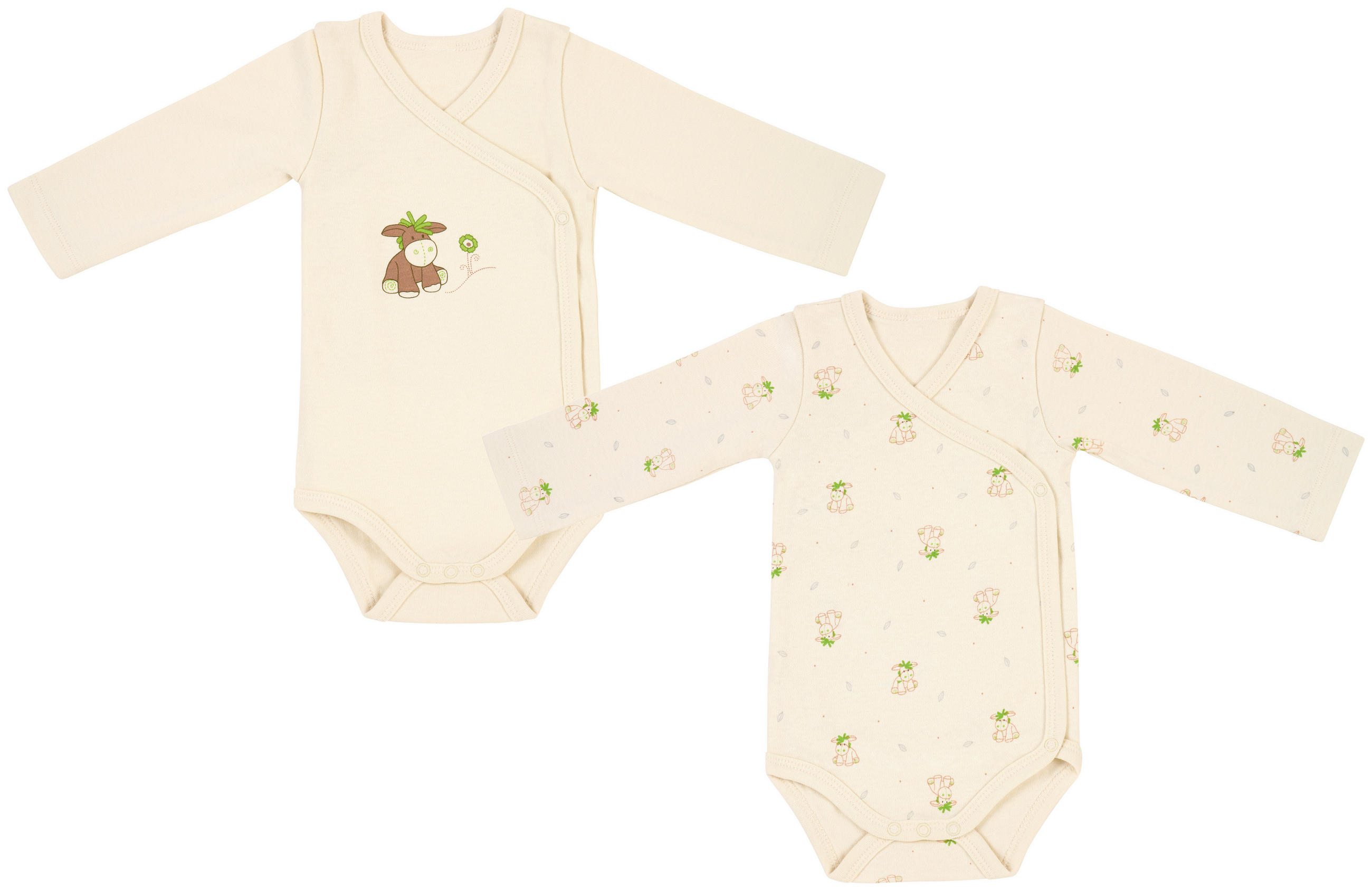 WICKELBODY - Taupe/Naturfarben, Basics, Textil (50/56null) - Patinio