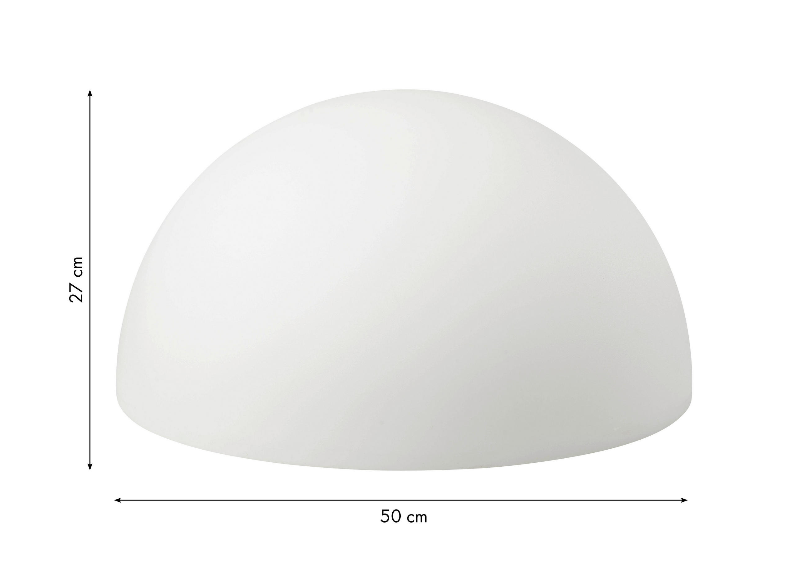 LED-DEKORATIONSLAMPA 50 cm  - vit, Basics, plast (50cm)