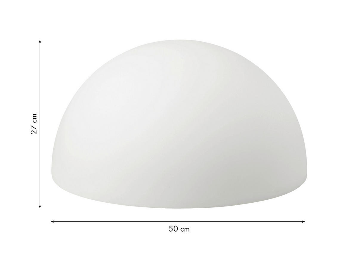 LED-DEKORATIONSLAMPA 50 cm  - vit, Basics, plast (50cm)