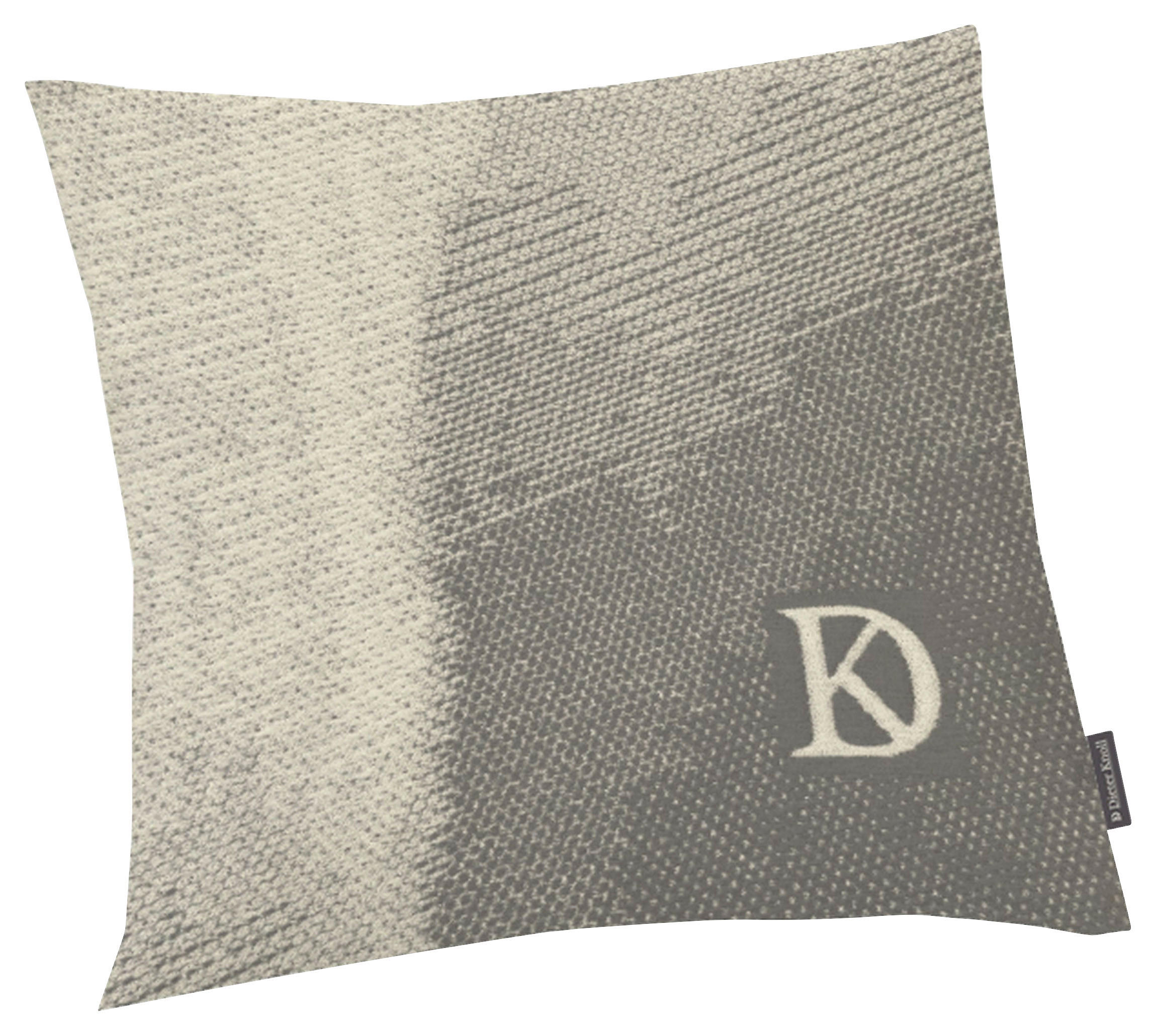 PÁRNAHUZAT 50/50 cm  - fehér/szürke, Basics, textil (50/50cm) - Dieter Knoll