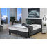 BOXSPRINGBETT 160/200 cm in Platinfarben - Platinfarben/Schwarz, Design, Kunststoff/Textil (160/200cm) - Hom`in BOXSPRINGBETT 160/200 cm in Platinfarben - Platinfarben/Schwarz, Design, Kunststoff/Textil (160/200cm) - Hom`in