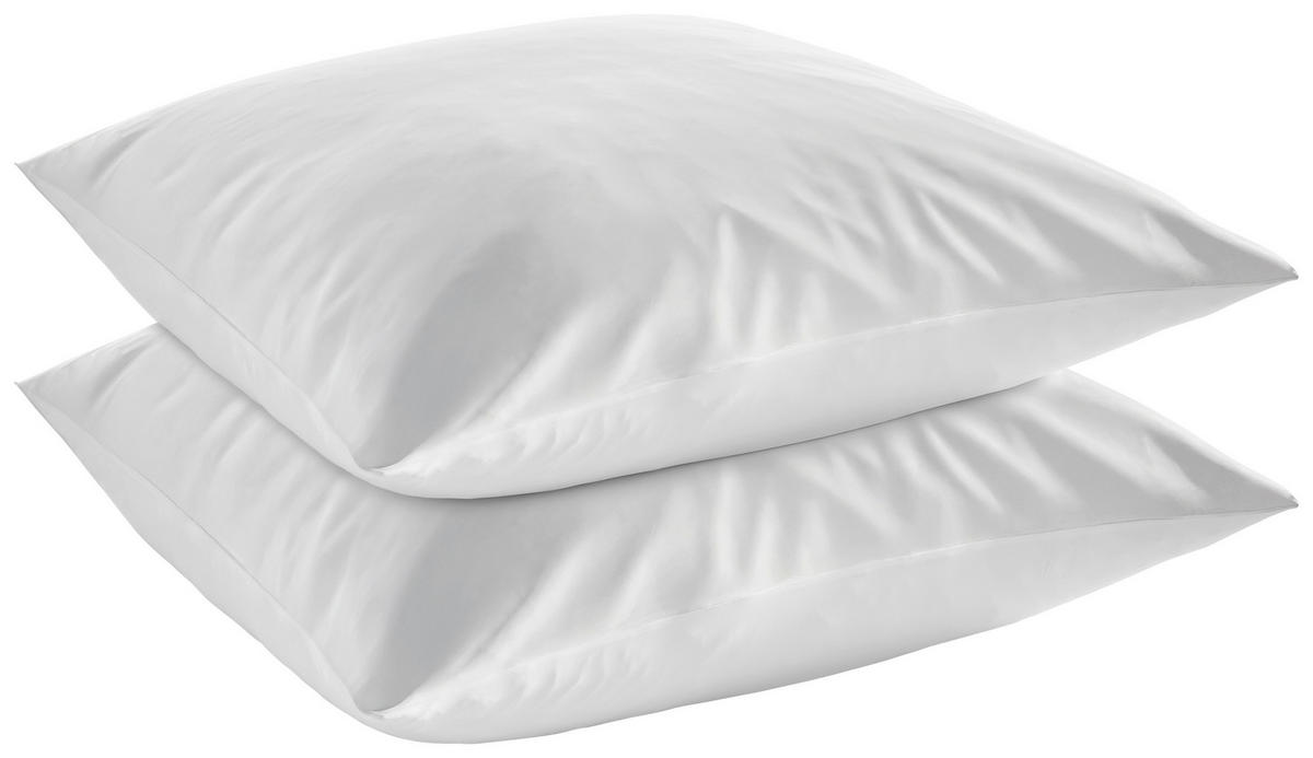 KOPFKISSENBEZUG Nome 80/80 cm  - Weiß, Basics, Textil (80/80cm) - Sleeptex