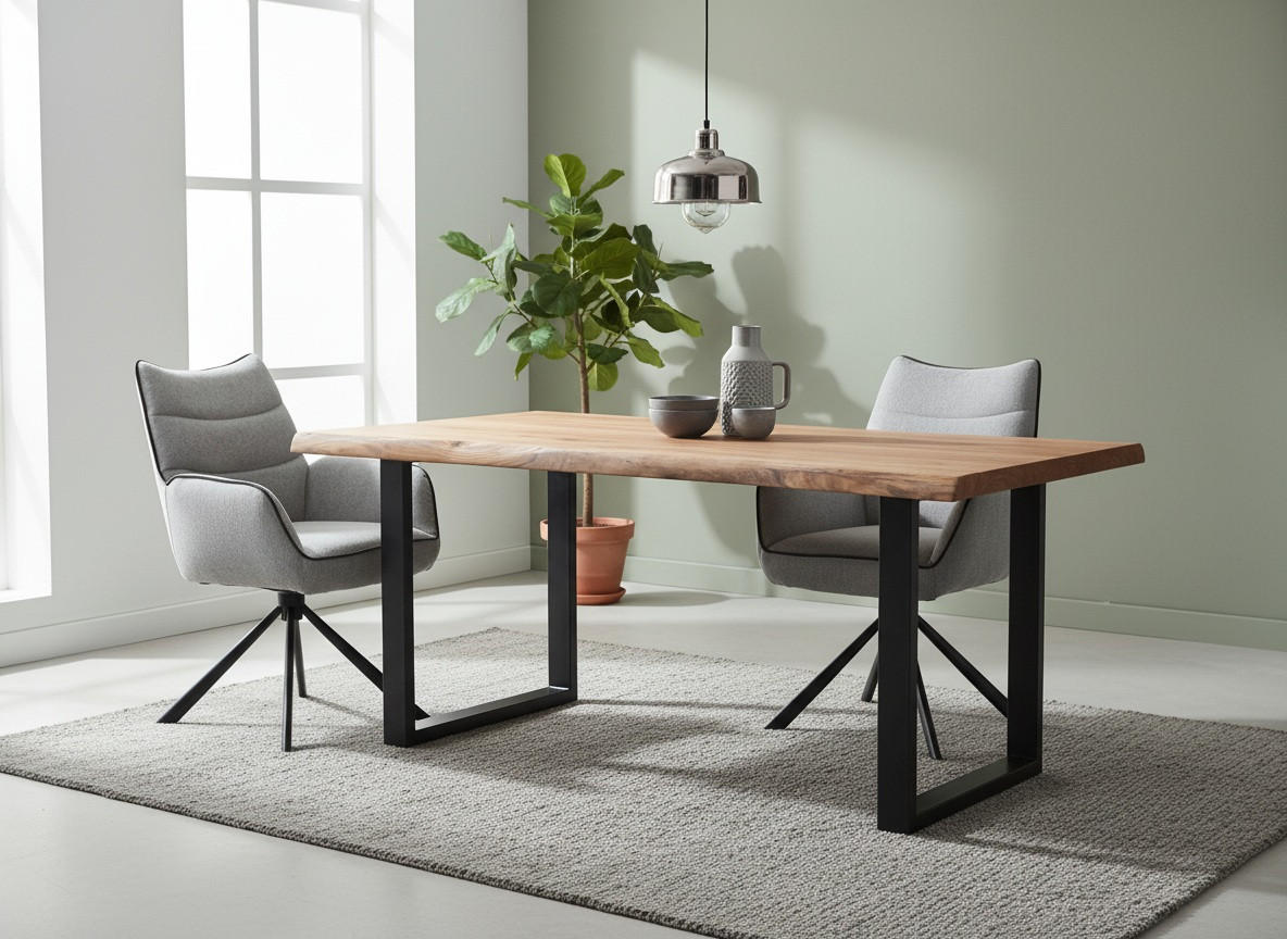 ARMLEHNSTUHL  in Eisen  - Schwarz/Grau, KONVENTIONELL, Textil/Metall (60/92/67cm) - MID.YOU