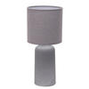 TISCHLEUCHTE 20/45 cm   - Grau, Design, Keramik/Textil (20/45cm)