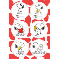 DEKOSTICKER     - Weiß, Trend, Papier (11,5/17/0,2cm)