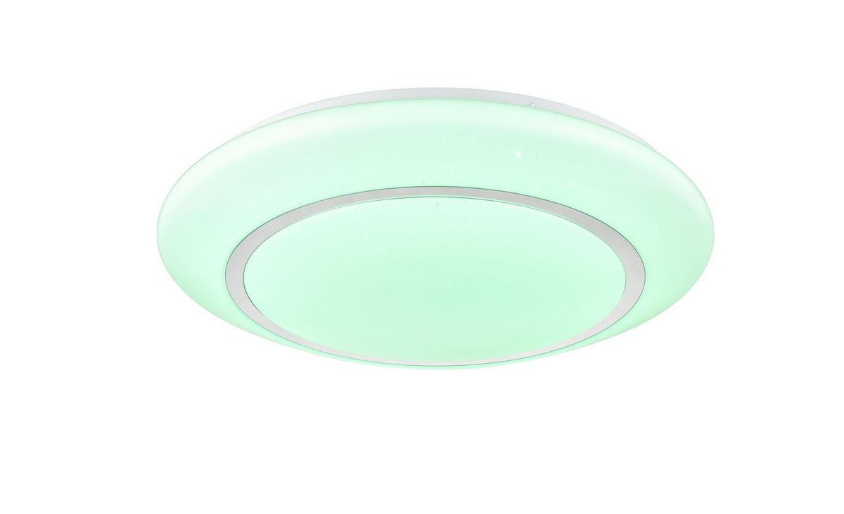 LED-DECKENLEUCHTE Rainbow  Smart 50/9 cm   - Weiß, LIFESTYLE, Kunststoff/Metall (50/9cm) - Novel