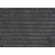 ECKSOFA Anthrazit Cord  - Anthrazit/Schwarz, KONVENTIONELL, Holz/Textil (298/202cm) - Carryhome