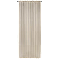 FERTIGVORHANG  transparent  140/245 cm   - Beige, Basics, Textil (140/245cm) - Esposa