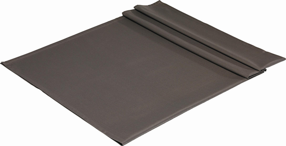 TISCHDECKE 130/170 cm  - Graphitfarben, Basics, Textil (130/170cm)