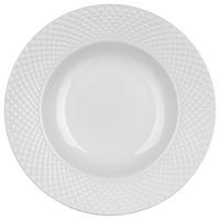 HLUBOKÝ TALÍŘ keramika 22,5 cm - bílá, Design, keramika (22,5cm)
