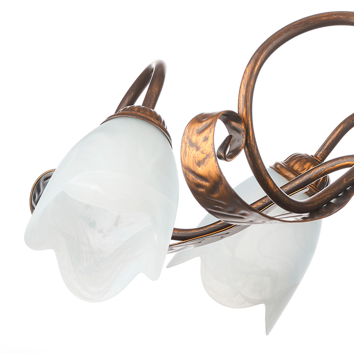 KRONLEUCHTER 70/100 cm   - Bronzefarben, Basics, Glas/Metall (70/100cm)