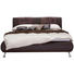 POLSTERBETT in Braun - Chromfarben/Braun, Design, Holz/Textil (160/200cm) - Carryhome POLSTERBETT in Braun - Chromfarben/Braun, Design, Holz/Textil (160/200cm) - Carryhome