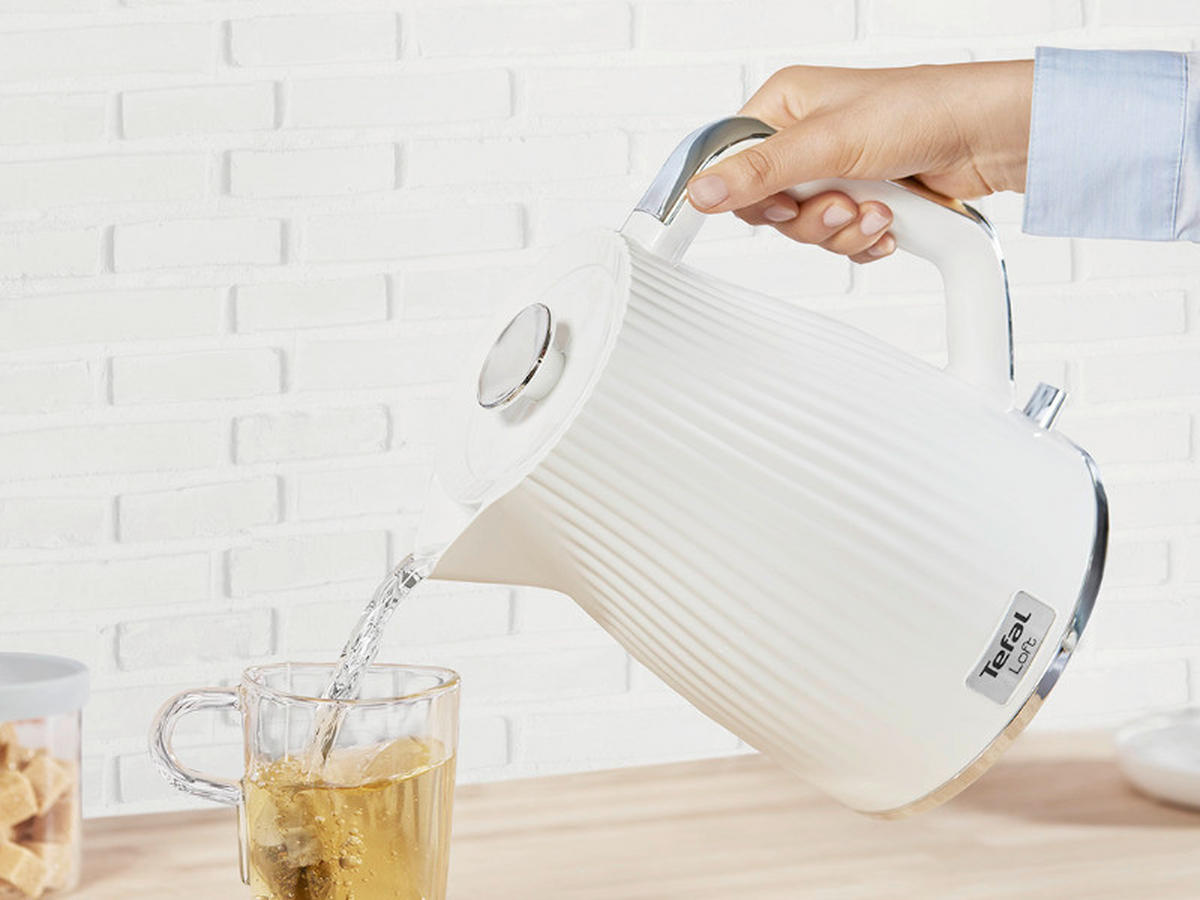 KUHALO ZA VODU Tefal Loft  1.7 l  - bijela, Basics, plastika (22.1/19.1/23.6cm) - Tefal