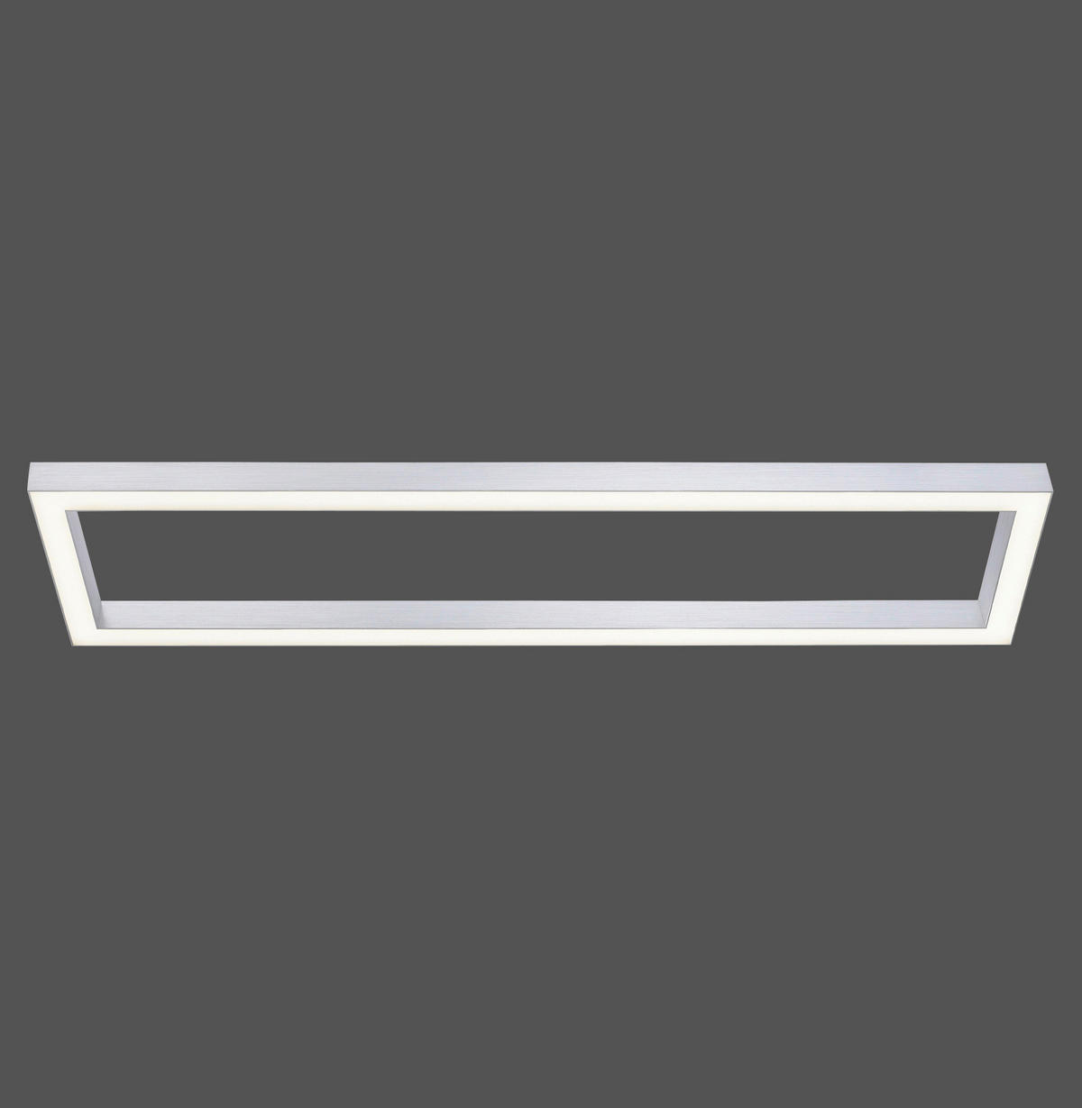 LED-DECKENLEUCHTE PURE-LINES   - Alufarben, Design, Kunststoff/Metall (110/30cm) - Neuhaus PURE