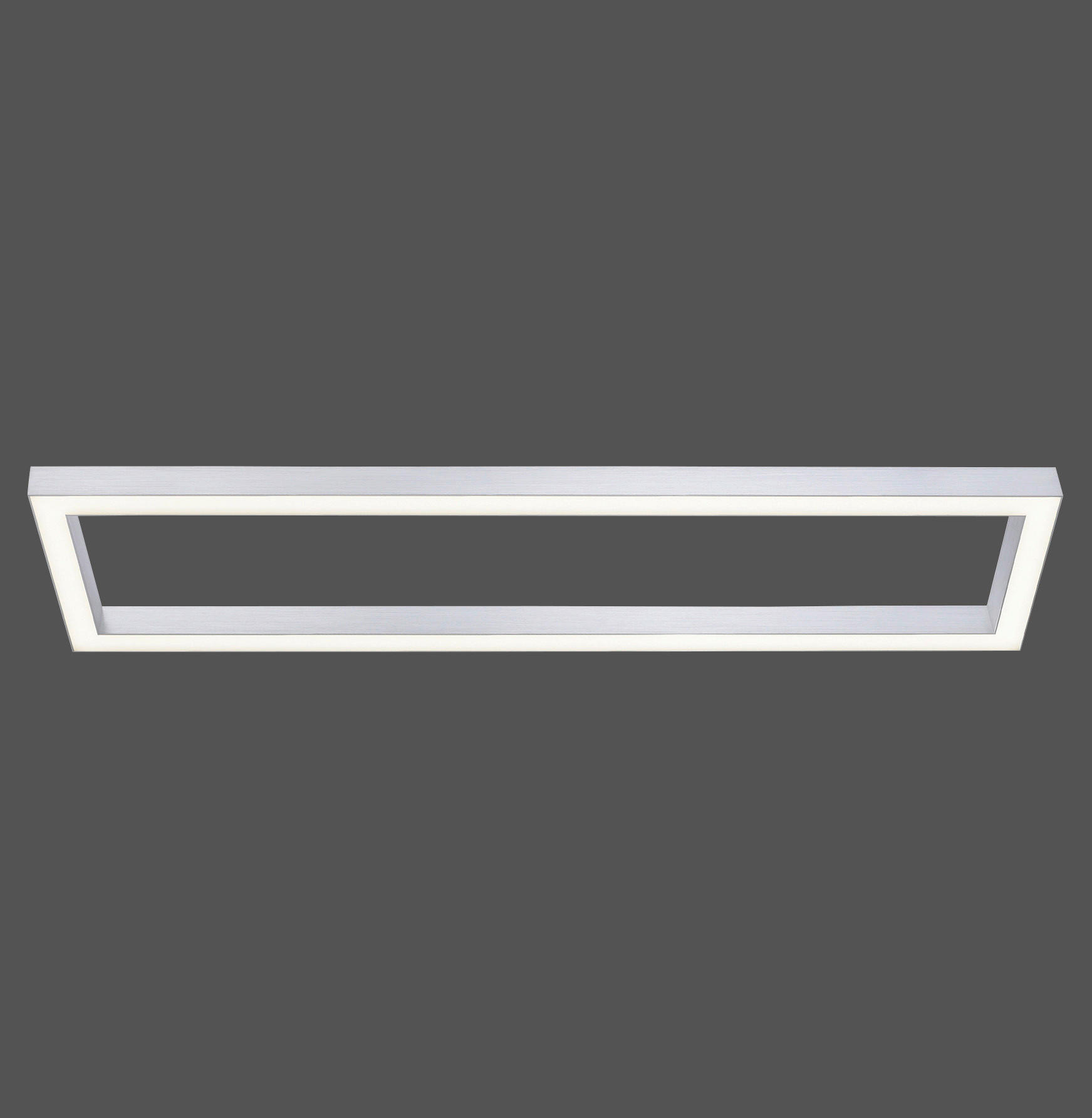 Thumbnail - Neuhaus Pure Led-Deckenleuchte Pure-Lines, Alu, Metall, Kunststoff, Uni,Uni, rechteckig,rechteckig, 110x30 cm, Farbtempe...