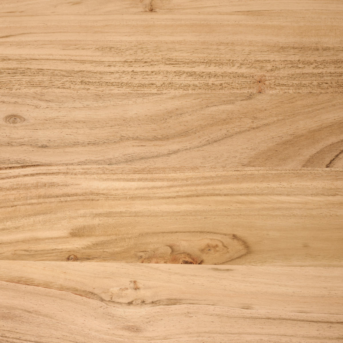 ESSTISCH 200/76/100 cm Echtholz  Holz, Metall gastro- und objekttauglich bootsförmig Schwarz, Akaziefarben  - Schwarz/Akaziefarben, MODERN, Holz/Metall (200/76/100cm) - MID.YOU