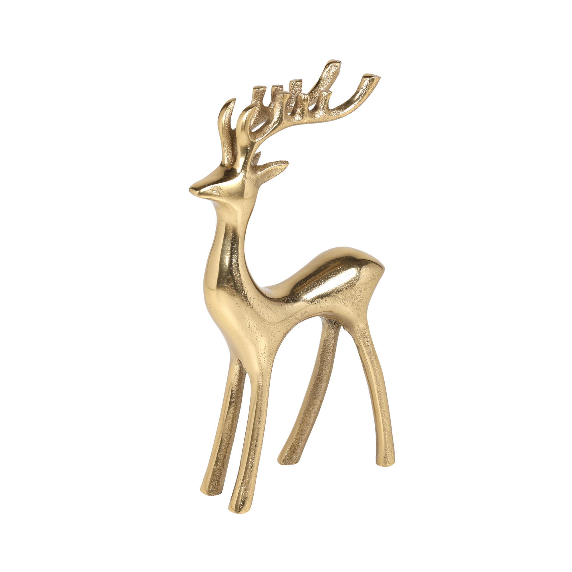 DEKORENTIER - Goldfarben, LIFESTYLE, Metall (15/27,5/6cm) - X-Mas