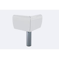 FUßSET  20 cm  - Alufarben, Basics, Metall (20cm) - Carryhome