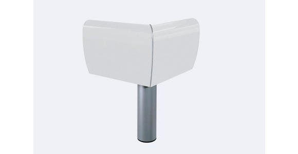 FUßSET  20 cm  - Alufarben, Basics, Metall (20cm) - Carryhome