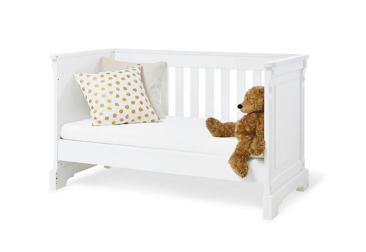 BABYZIMMER PINOLINO EMILIA  - Weiß, ROMANTIK / LANDHAUS, Holzwerkstoff - Pinolino