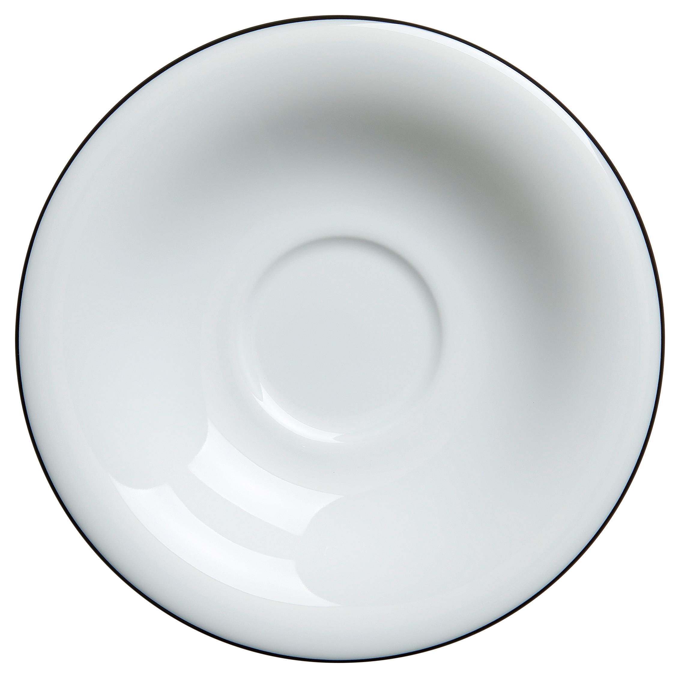 TANIERIK POD ŠÁLKU porcelán  - biela, Basics, keramika (15cm) - Novel