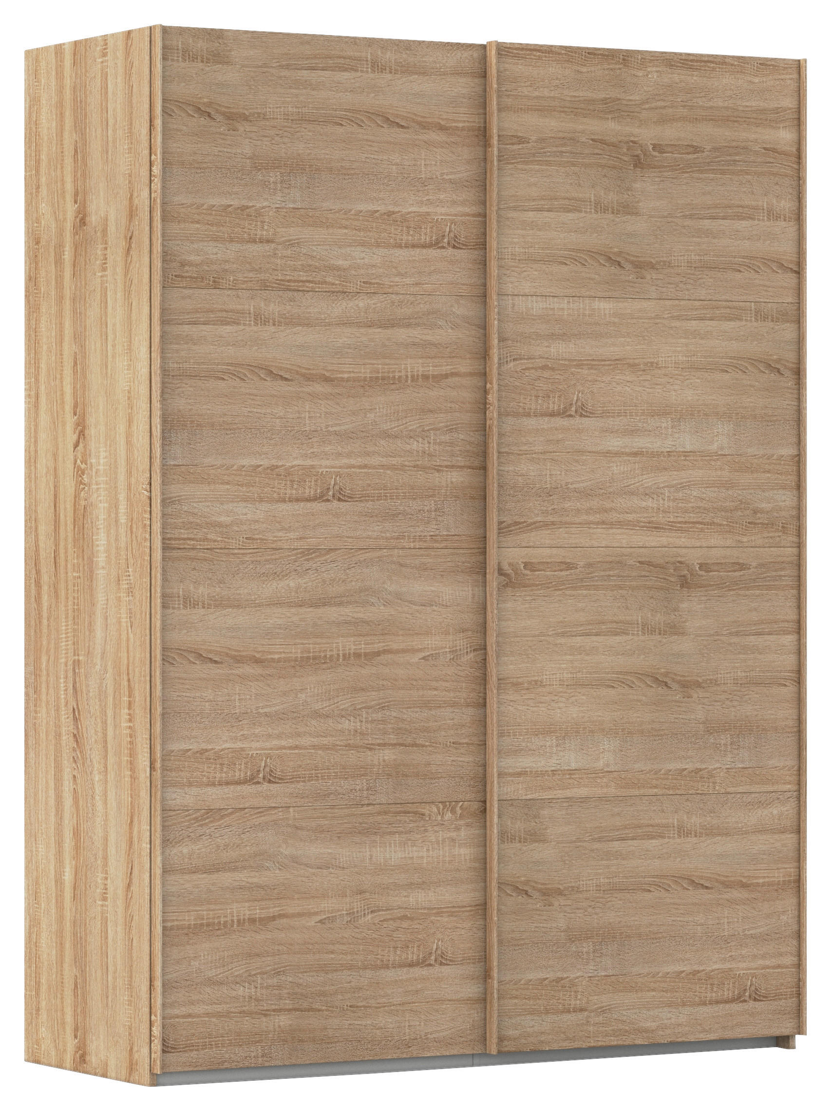 SCHWEBETÜRENSCHRANK 162/223/68 cm 2-türig Sonoma Eiche  - Sonoma Eiche, Design, Holzwerkstoff/Kunststoff (162/223/68cm) - Novel