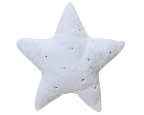 PERNĂ DECORATIVĂ  - alb, Basics, textil (65/65/12cm)