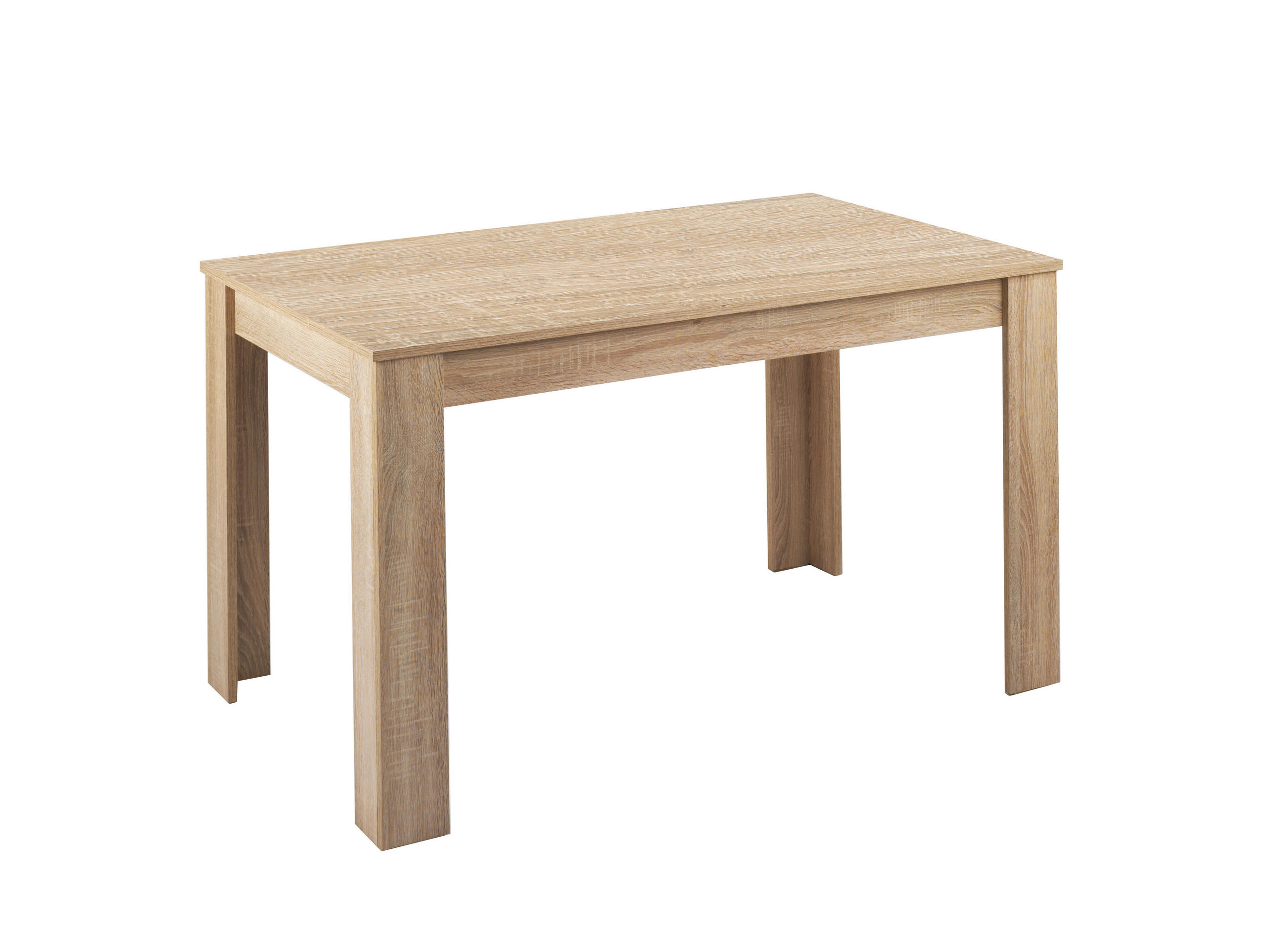 ESSTISCH 140/80/75 cm Nachbildung  Holzwerkstoff in verschiedenen Größen erhältlich, in verschiedenen Holzdekoren erhältlich Sonoma Eiche  - Sonoma Eiche, MODERN, Holzwerkstoff (140/80/75cm) - MID.YOU