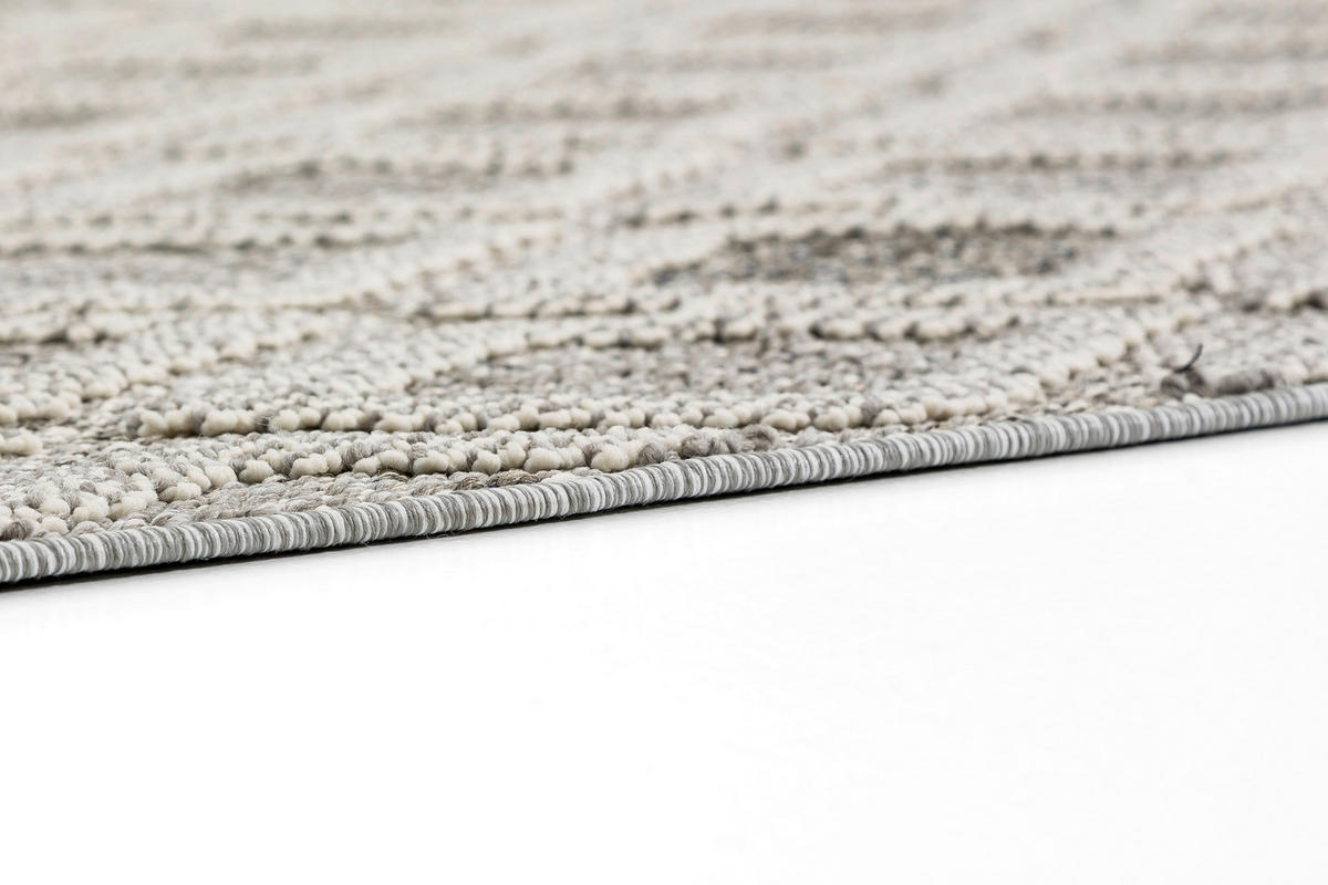 WEBTEPPICH 80/150 cm Trevi Grau  - Grau, Design, Textil (80/150cm) - Novel