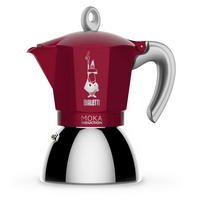 ESPRESSOKOCHER  - Rot, Basics, Metall (12/16/21cm) - Bialetti