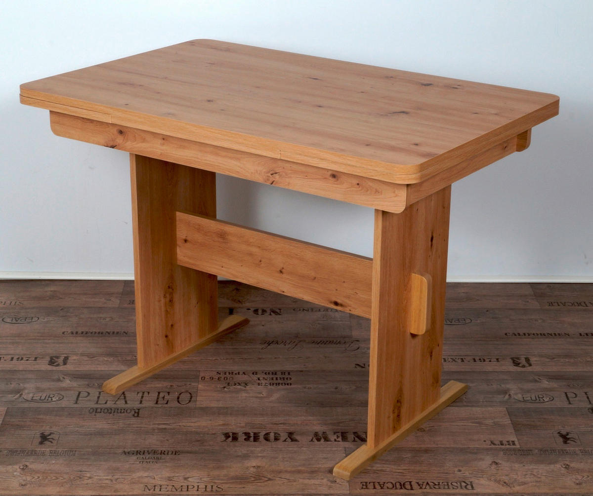 ECKBANKGRUPPE Mikrofaser Eiche Artisan, Grau  - Eiche Artisan/Grau, KONVENTIONELL, Holz/Textil (165/89/125cm) - MID.YOU