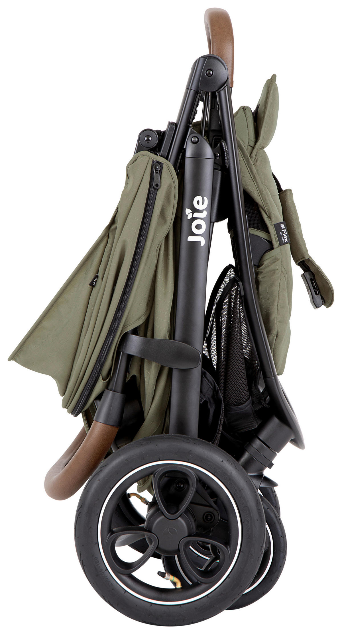 BUGGY LITETRAX PRO AIR  - Dunkelgrün/Schwarz, Basics, Textil/Metall (58/103/93,6cm) - Joie