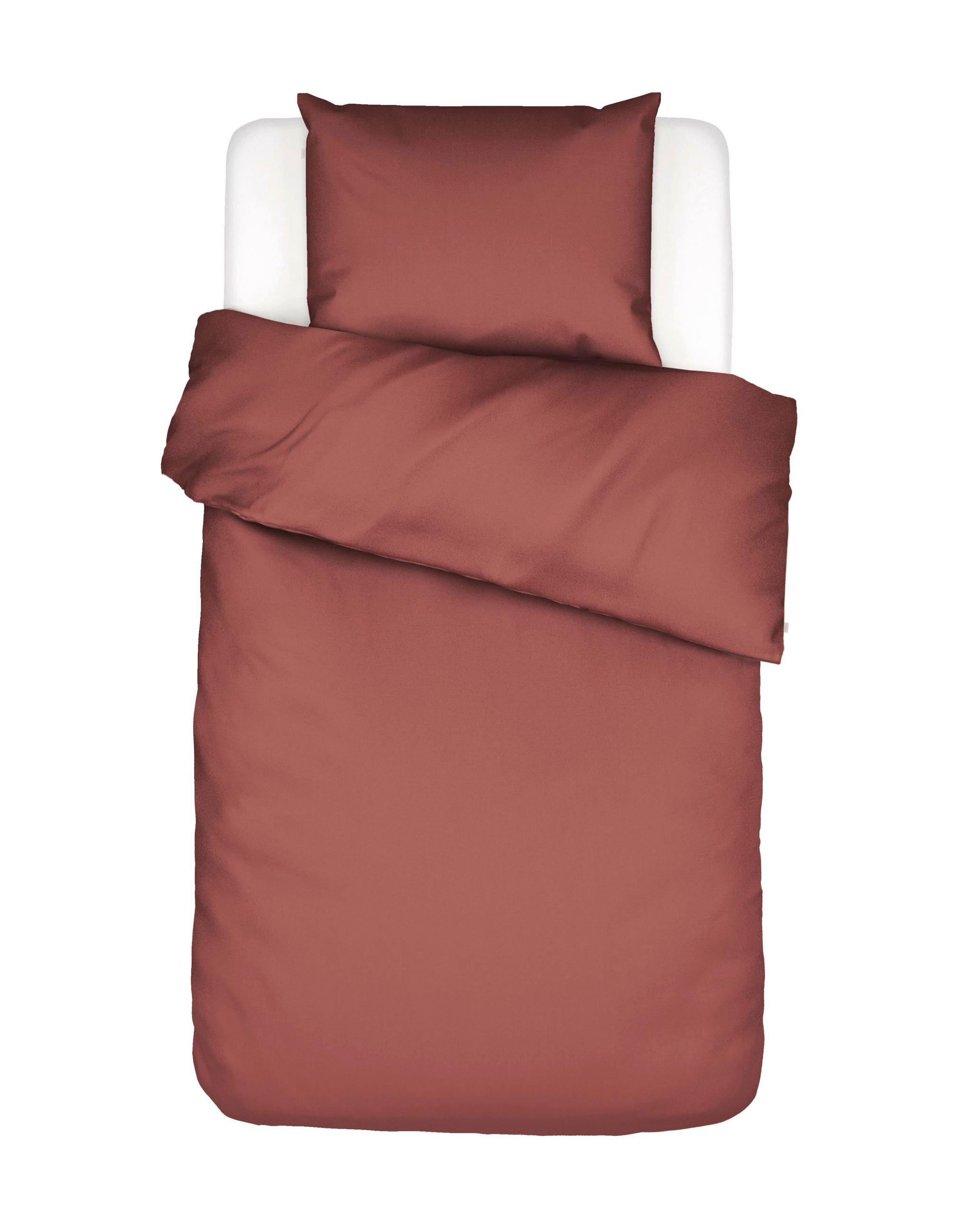 BETTWÄSCHE Minte Satin 135/200 cm  - Rosa, Basics, Textil (135/200cm) - Essenza