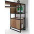 BARTISCH in Holz, Metall - Eichefarben/Schwarz, Design, Holz/Metall (120/105/55cm) - Hom`in BARTISCH in Holz, Metall - Eichefarben/Schwarz, Design, Holz/Metall (120/105/55cm) - Hom`in