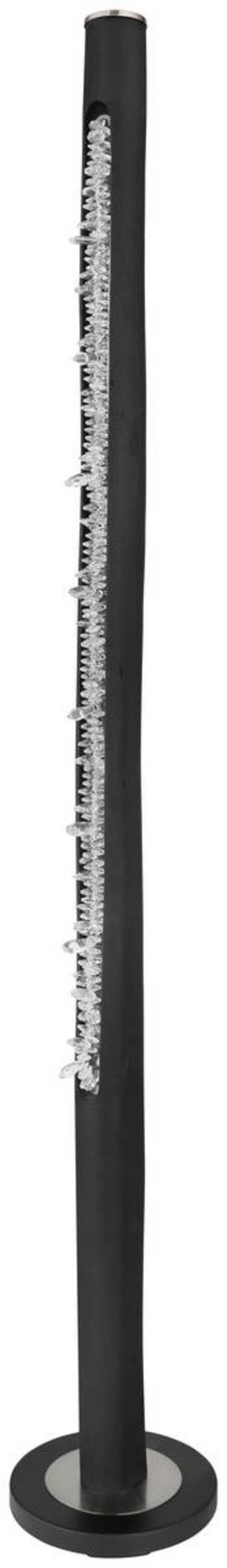 LED SVJETILJKA PODNA Felicitas  - boje nikla/prozirno, Design, drvo/metal (23/151cm) - Globo