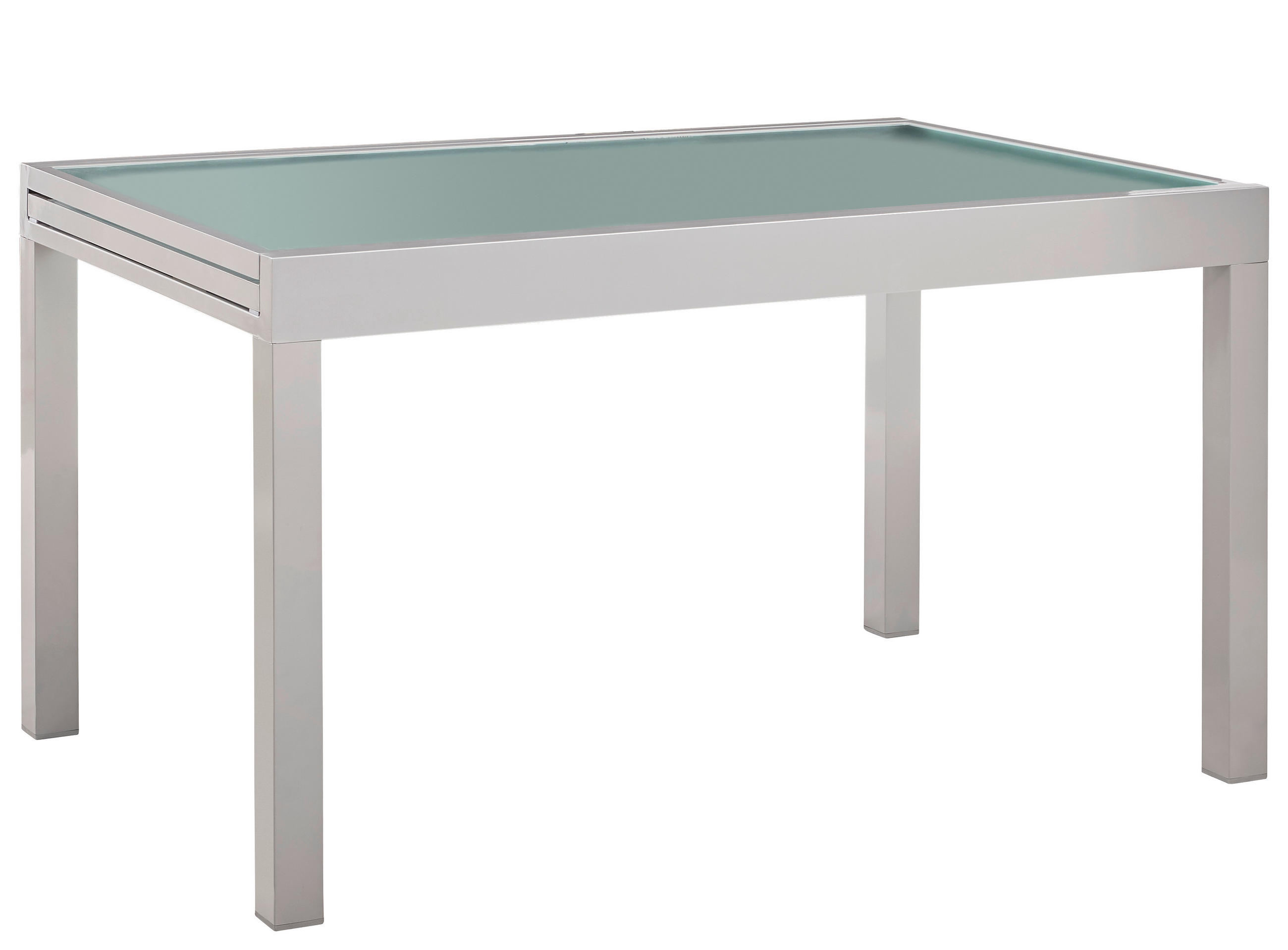 GARTENTISCH 135-270/90/75 cm  - Silberfarben, Basics, Glas/Metall (135-270/90/75cm) - Ambia Garden