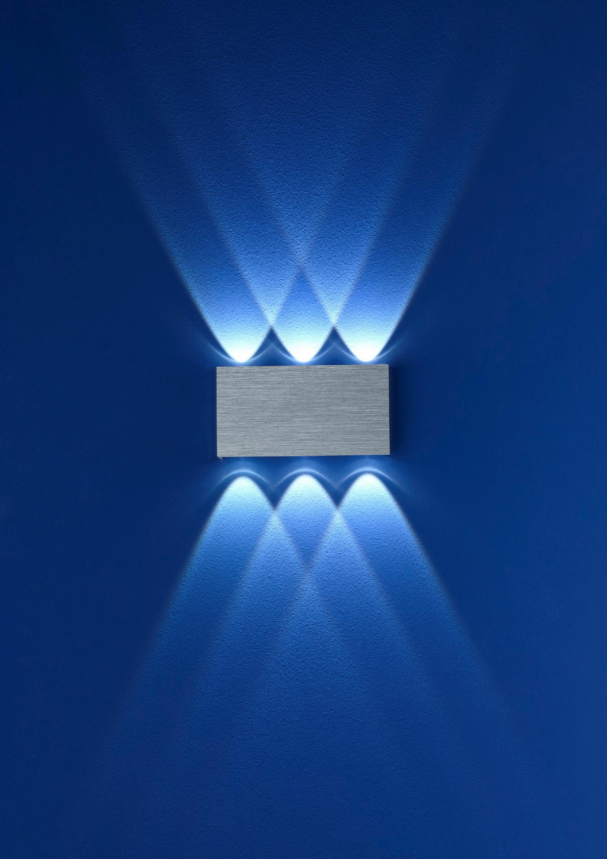 LED-WANDLEUCHTE Stream   - Dunkelgrau, KONVENTIONELL, Metall (17/9/1cm) - Hell