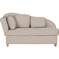 LIEGE in Mikrofaser Sandfarben  - Sandfarben, LIFESTYLE, Holz/Textil (85/97/180cm) - Novel