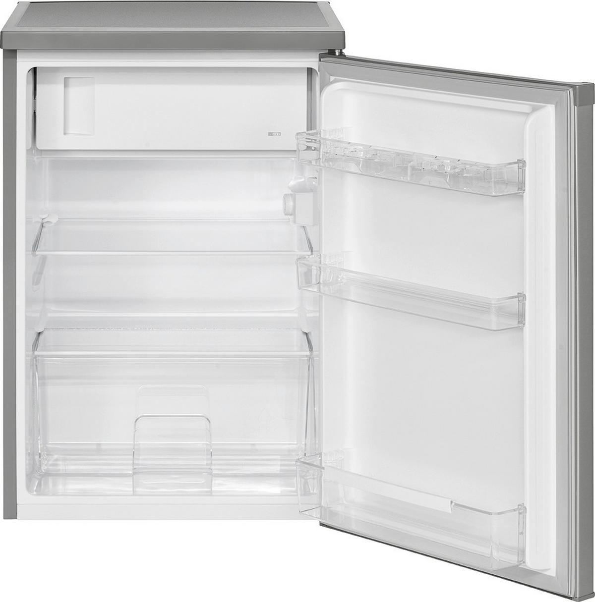 KÜHLSCHRANK 56/84,5/57,5 cm KS 2184.1  - Edelstahlfarben, Basics (56/84,5/57,5cm) - Bomann