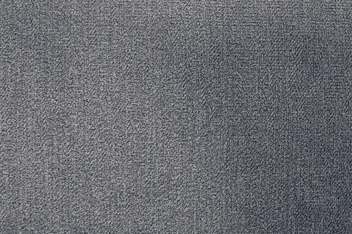 ECKSOFA in Velours Dunkelgrau  168/298 cm  - Dunkelgrau/Schwarz, KONVENTIONELL, Kunststoff/Textil (168/298cm) - Carryhome