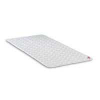 PROTECȚIE SOMIERĂ 160/200 cm  - alb, Basics, textil (160/200cm)