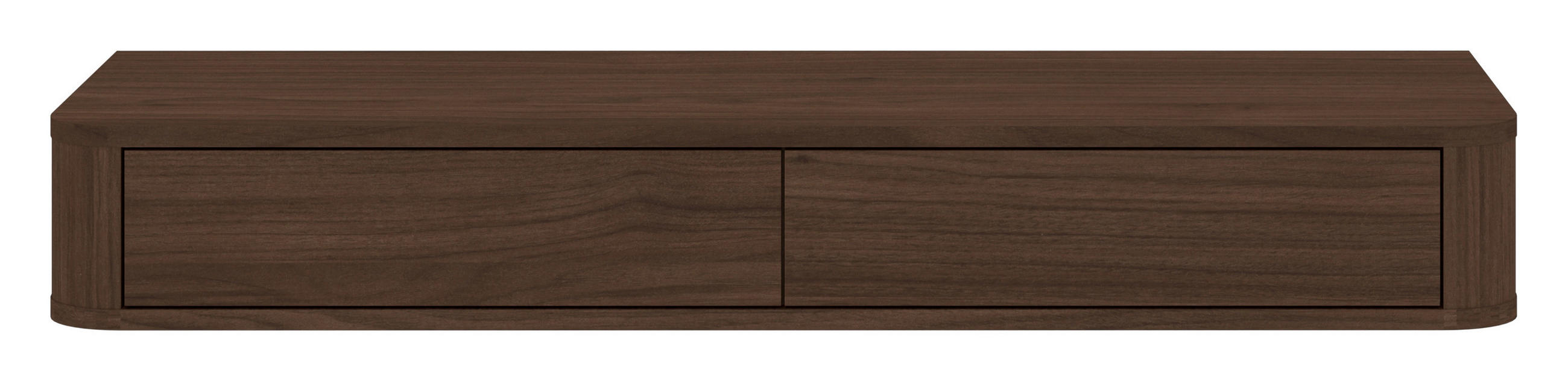 SCHMINKTISCH , Walnussfarben  - Walnussfarben, Design, Holzwerkstoff (115,2/15,8/40cm) - MID.YOU