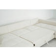 WOHNLANDSCHAFT Beige Chenille  - Beige/Schwarz, KONVENTIONELL, Textil/Metall (160/340/188cm) - Xora