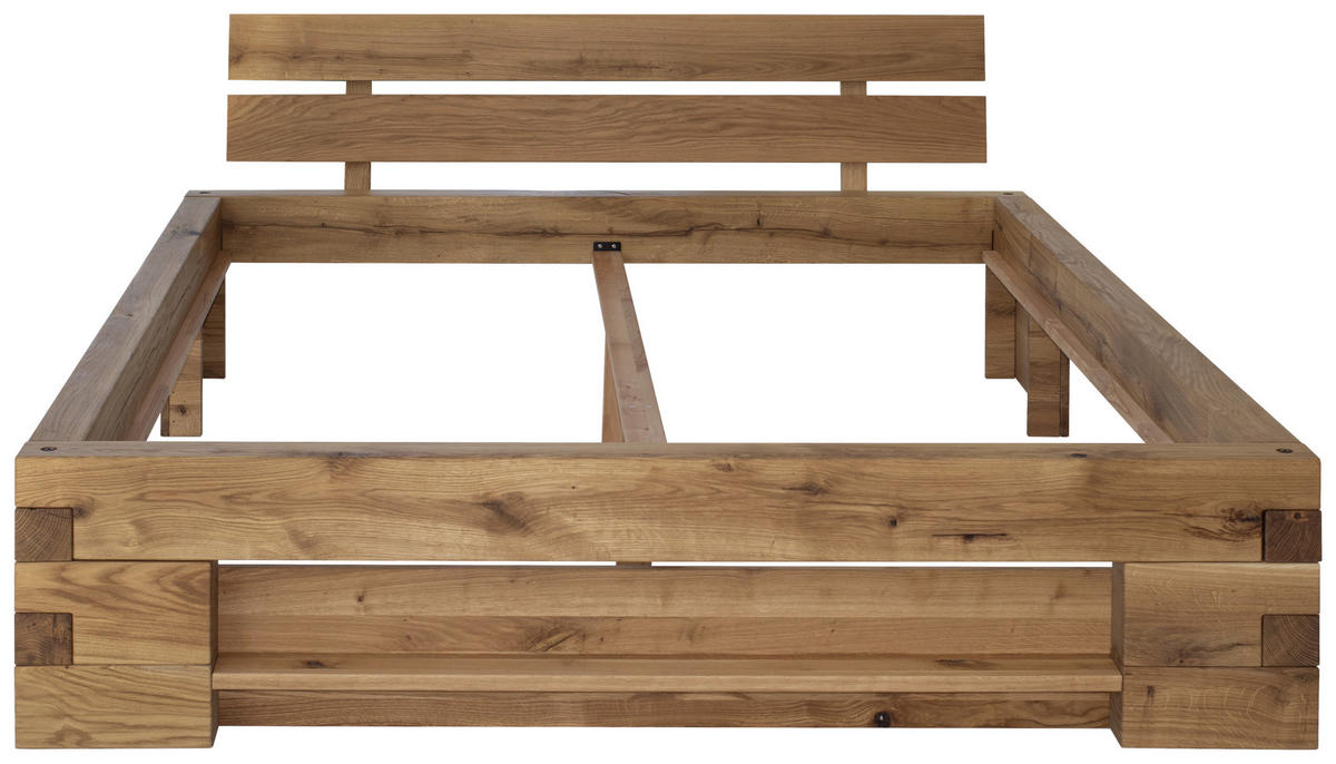 POSTEĽ, 180/200 cm, farba duba - farba duba, Natur, drevo (180/200cm) - Linea Natura