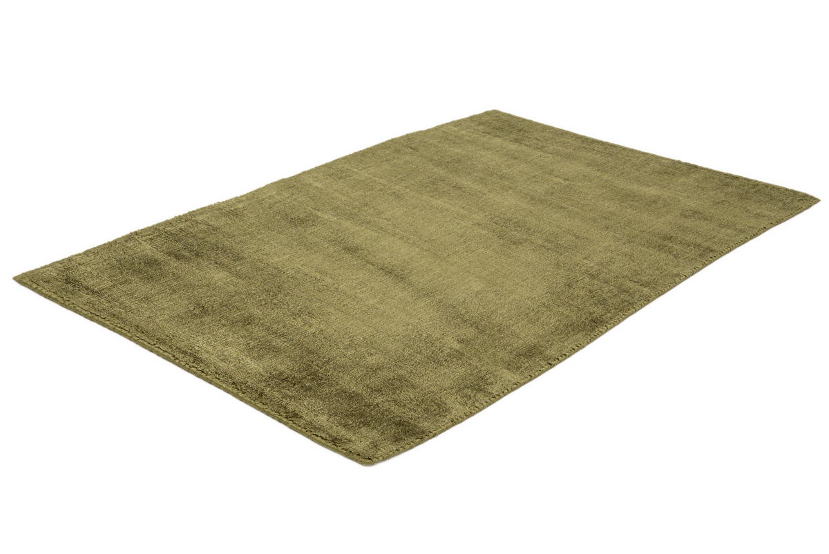 HANDWEBTEPPICH 85/155 cm Grün  - Grün, Basics, Textil (85/155cm) - Tom Tailor