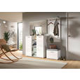 WANDSPIEGEL 109/72/2 cm  - Weiß, Design, Glas/Holzwerkstoff (109/72/2cm) - Xora